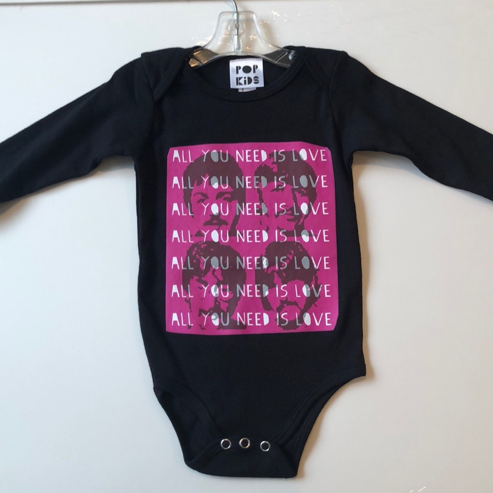 Pop Kids Girl Beatles one-piece
